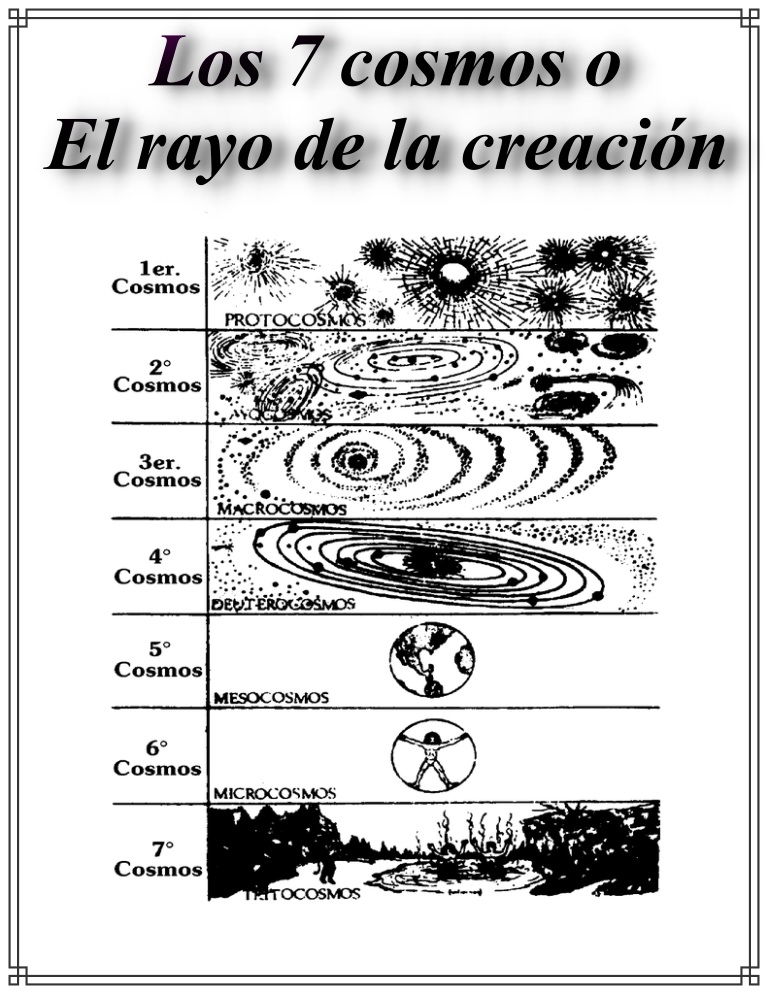 7 cosmos o el rayo de la creacion